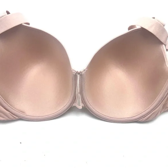 Chantelle C Jolie Comfort Convertible T-Shirt Bra 38DD Nude Rose - Picture 6 of 8
